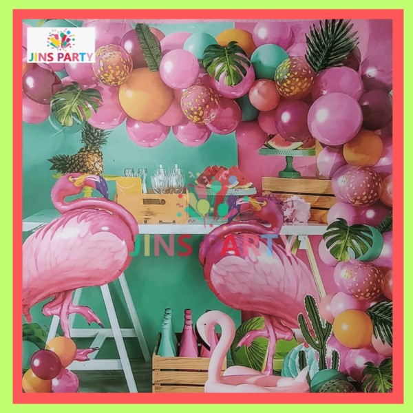 Flamingo Birthday Theme Set For Birthday Party & Decorations