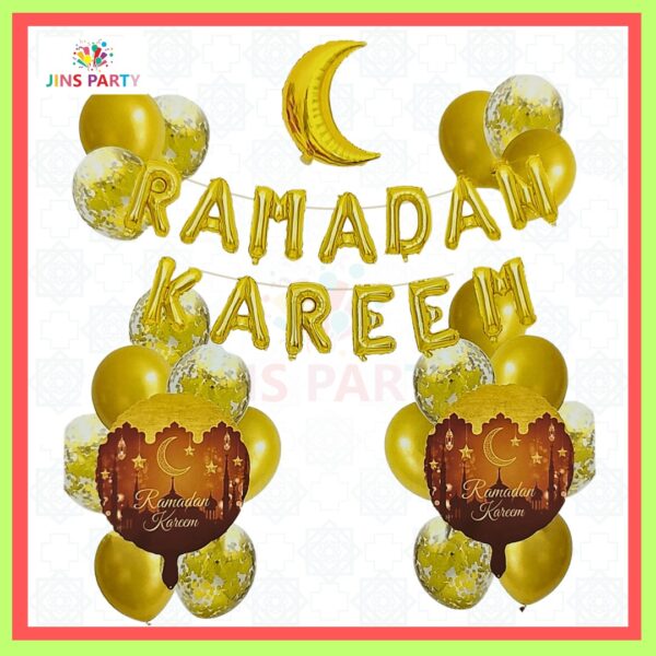Ramadan Kareem Theme Set for Ramadan Celebrations & Decorations